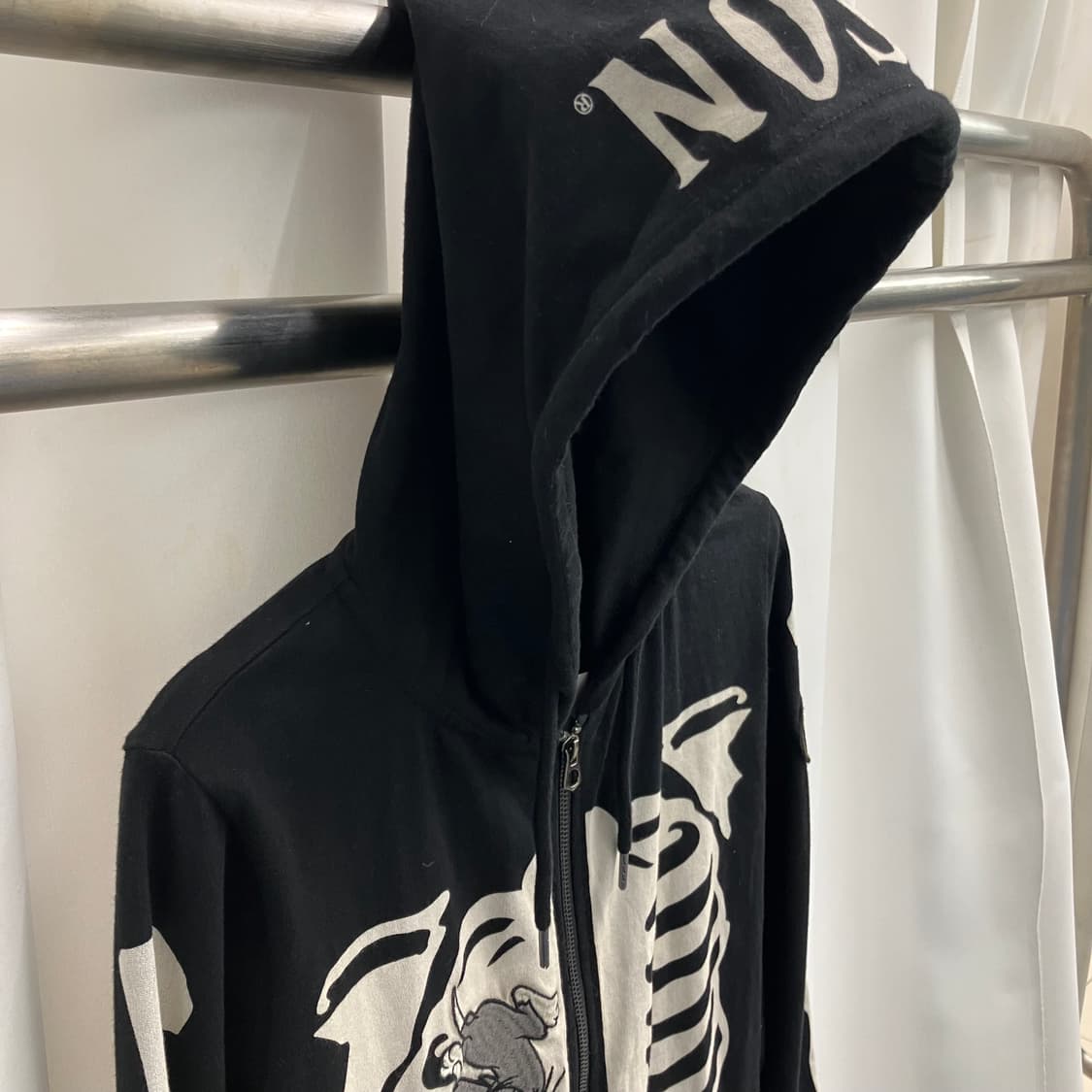 밴슨 레더 X 톰과 제리 본 후드집업 S 상품이미지4