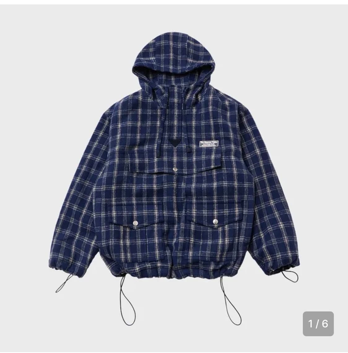 더뮤지엄비지터 패딩재질 후드 상품이미지1