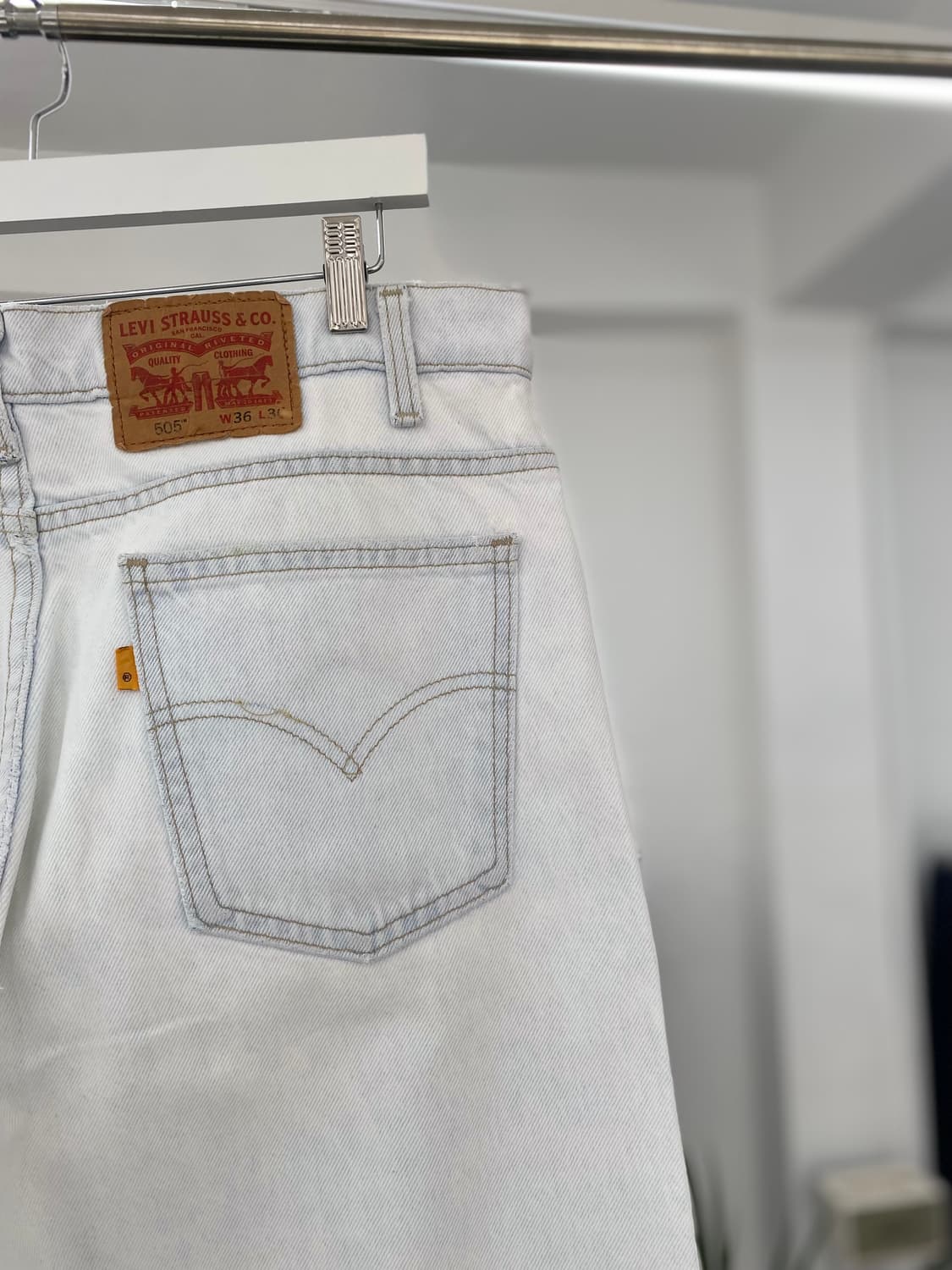 Levis505 90s USA Orange Tab 35사이즈 a5161 상품이미지6
