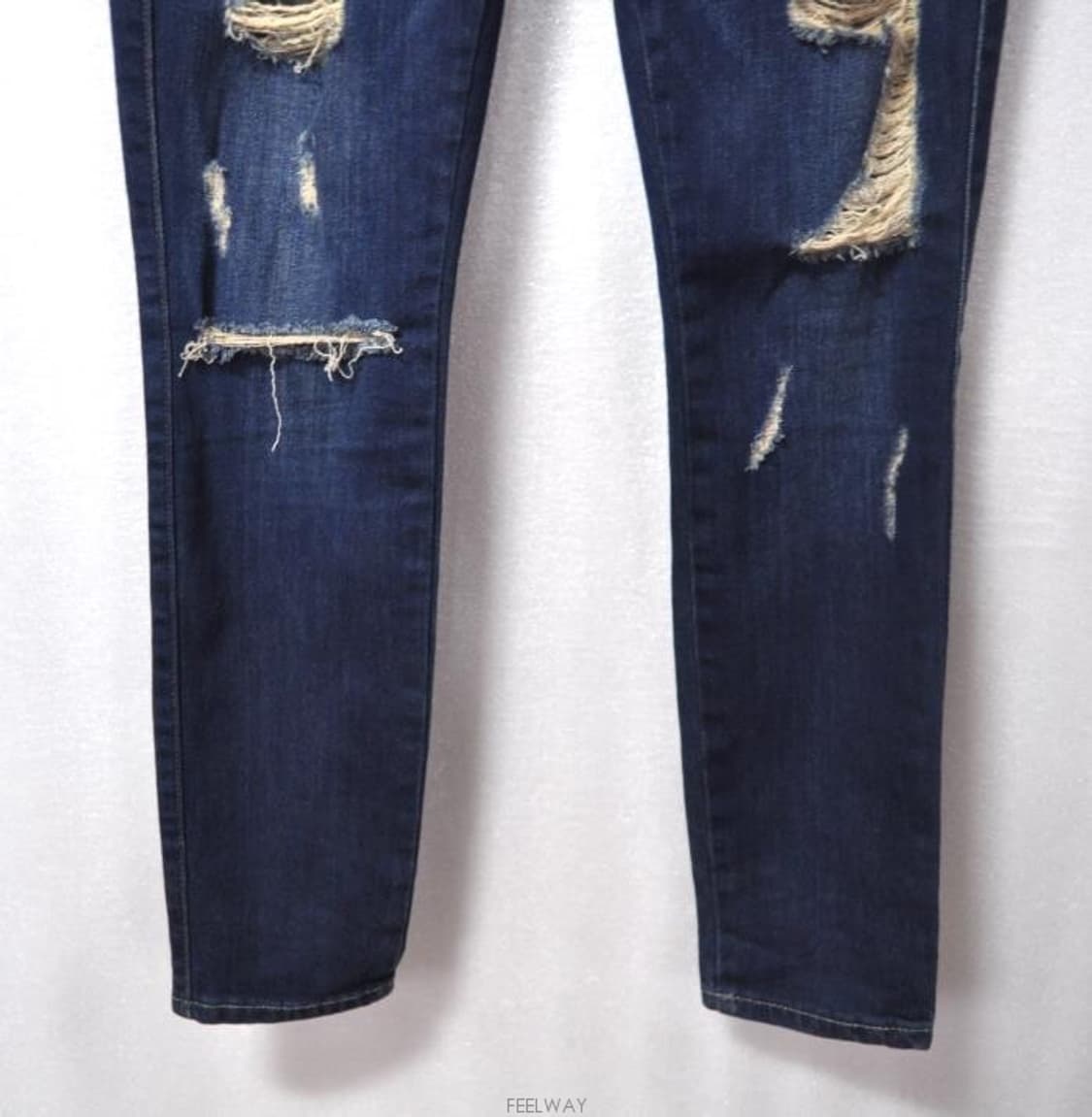 씨위진(CURIOUS)/여성디스트로이드스키니청바지(허리26) 상품이미지6