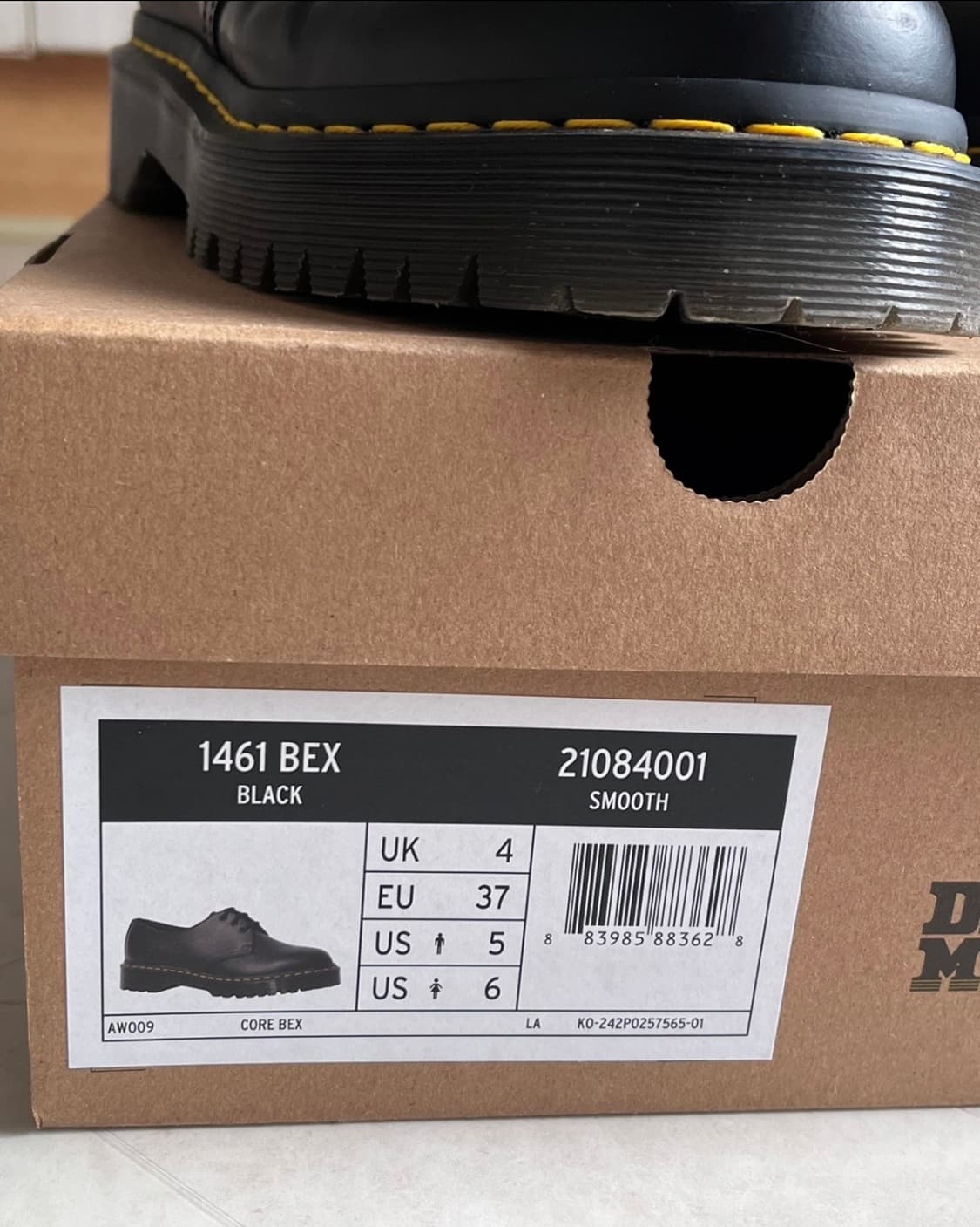 닥터마틴 1461 벡스 블랙 230 상품이미지9