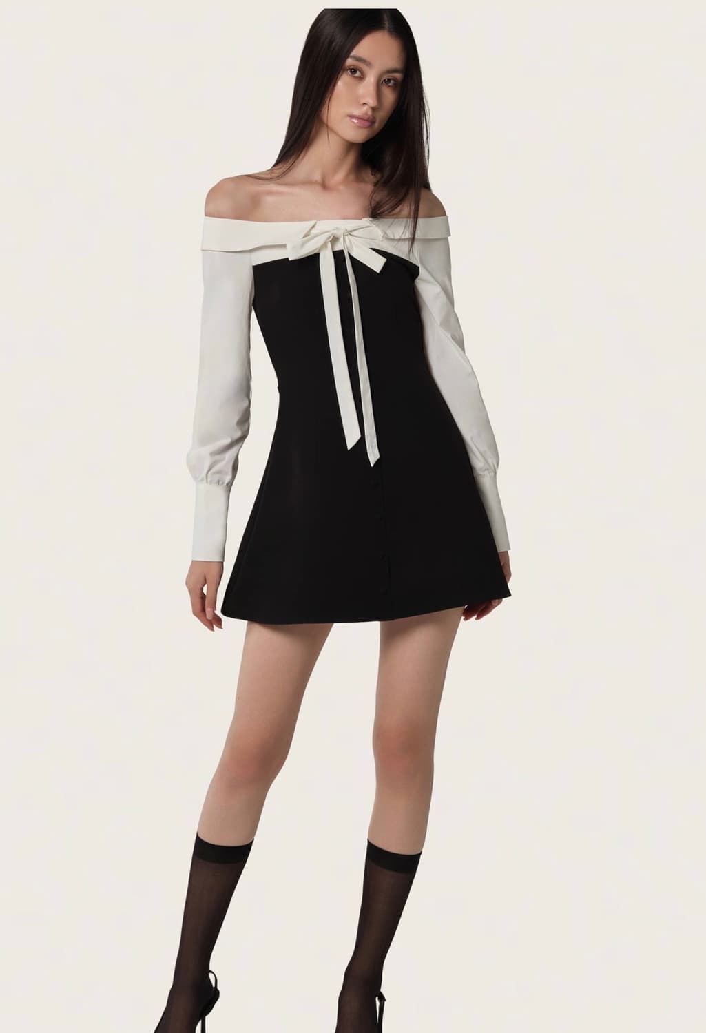 클리시어 미드나잇아워드레스 블랙M 상품이미지1