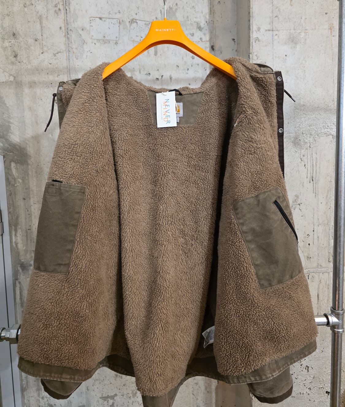 15s 칼하트 J284-LBR 쉐르파 자켓 3XL 상품이미지3