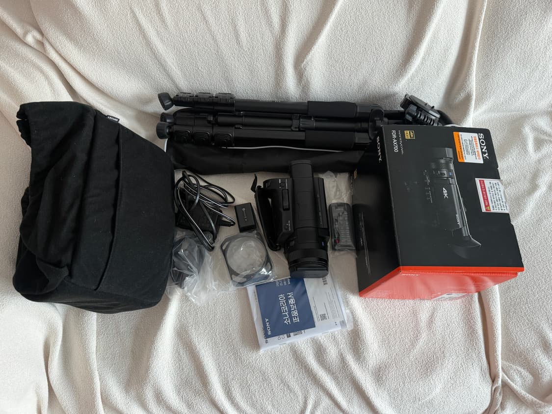 소니 ax700 캠코더 풀박 상품이미지1