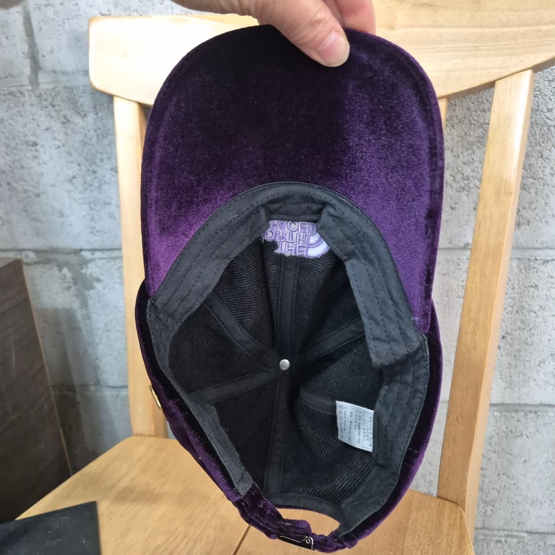 노스페이스 벨루아 퍼플모자 상품이미지7