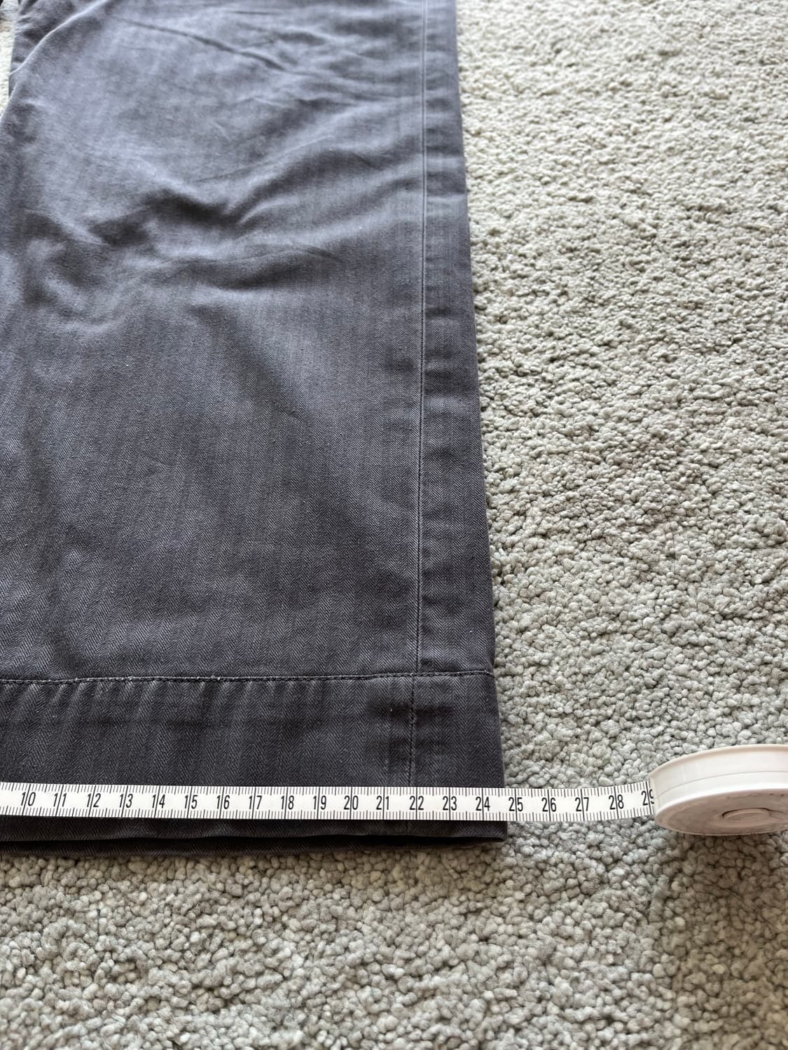 더블알엘 그레이 헤링본 퍼티그팬츠 36 상품이미지9