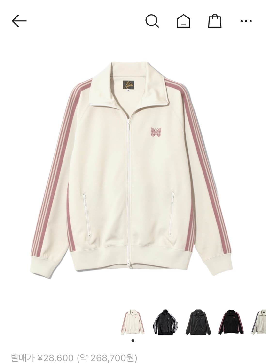 니들스 트랙 자켓L 상품이미지1