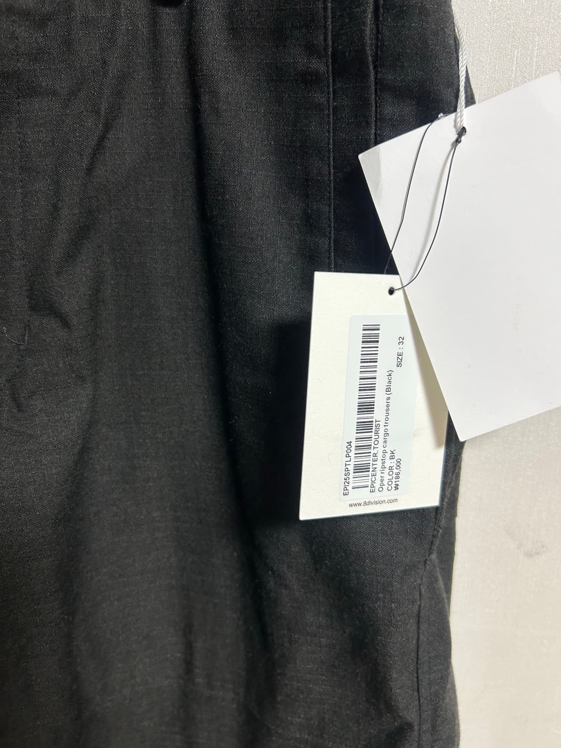 에피센터투어리스트 카고 블랙 M 새상품 상품이미지3