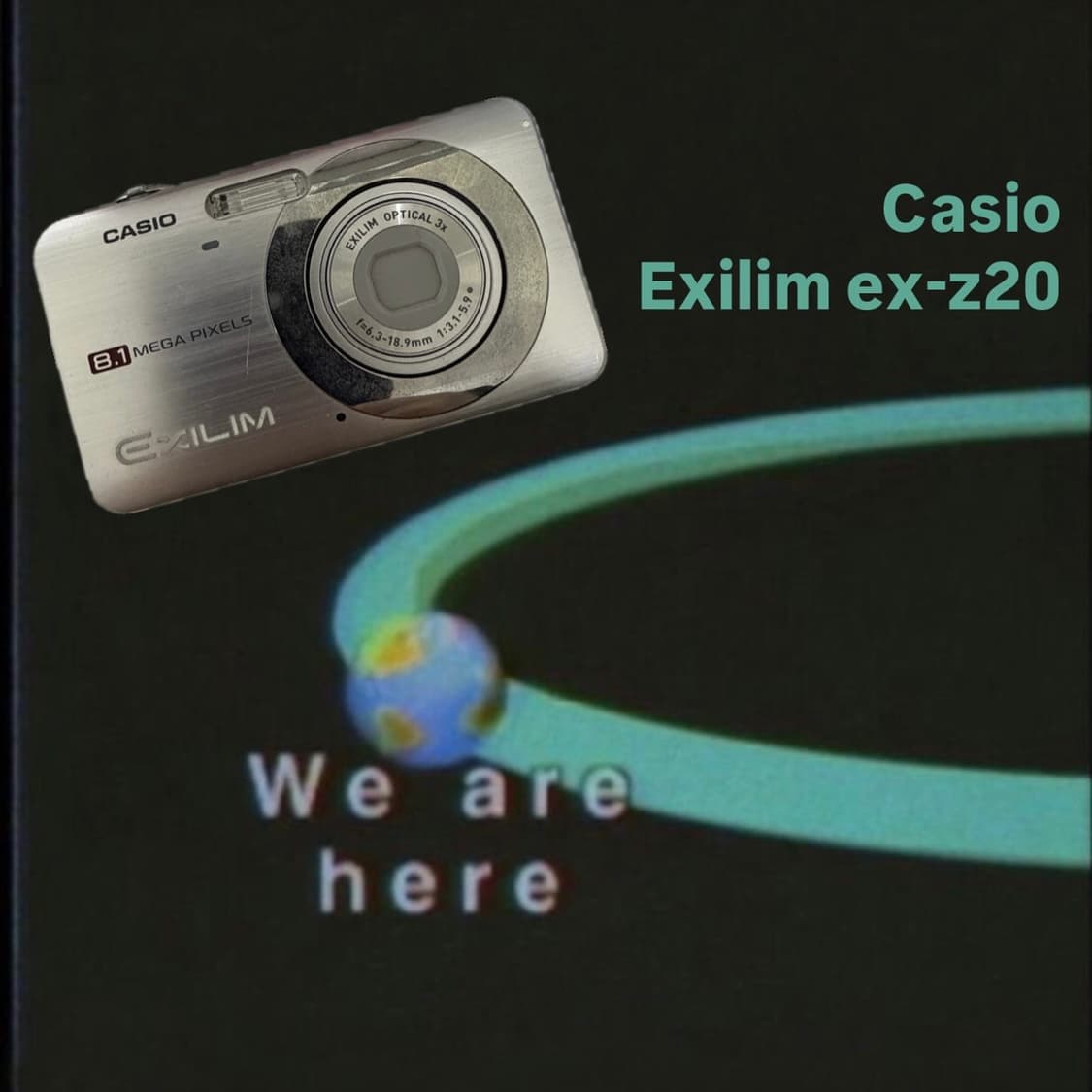 작례O) casio exilim ex-z20 카시오 엑슬림 디카 상품이미지1