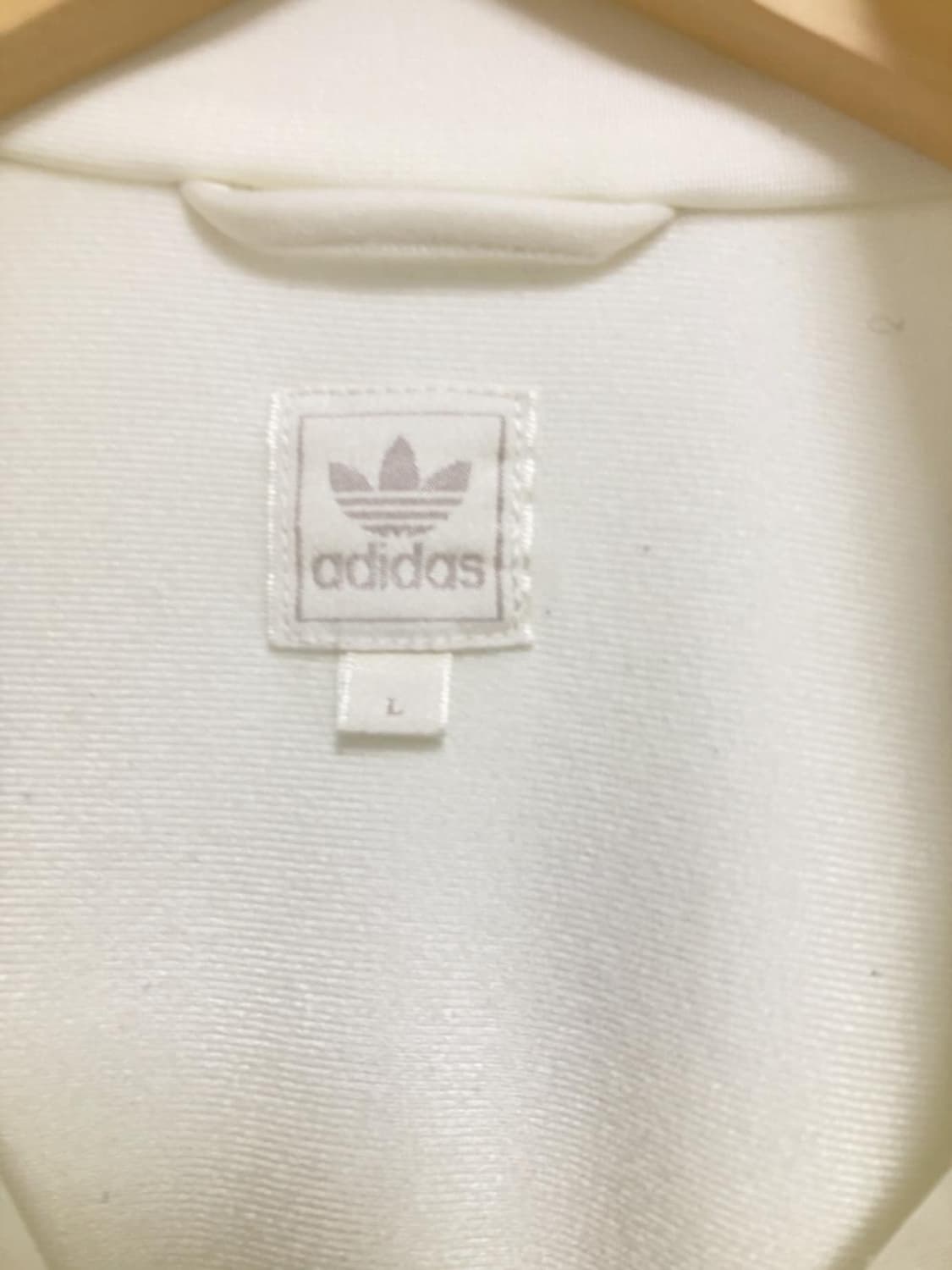 아디다스 파이어버드 아이보리 네이비 져지 자켓 집업 트랙탑 상품이미지3