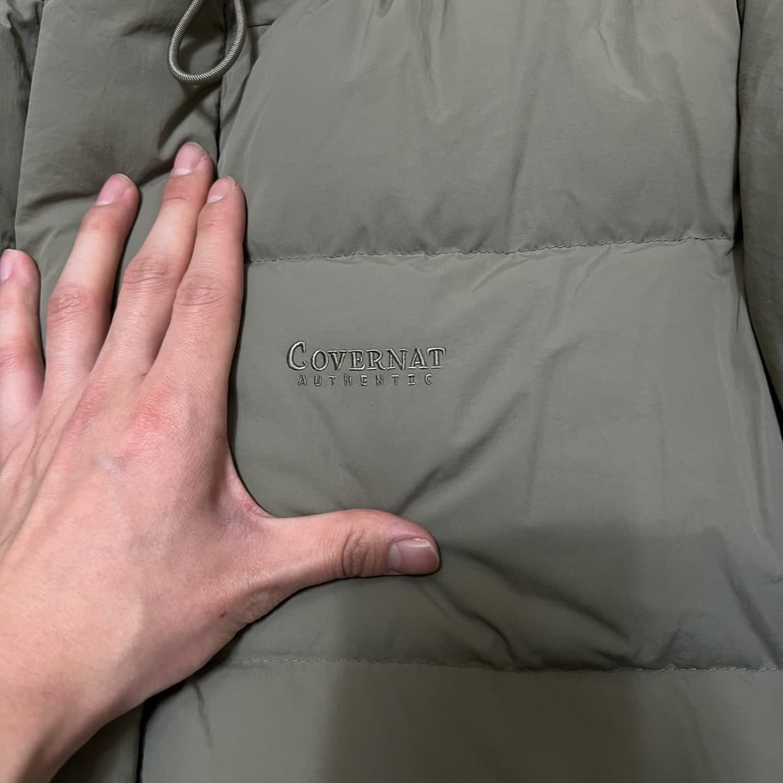 커버낫 덕다운 후드 푸퍼 패딩 L/100  상품이미지5