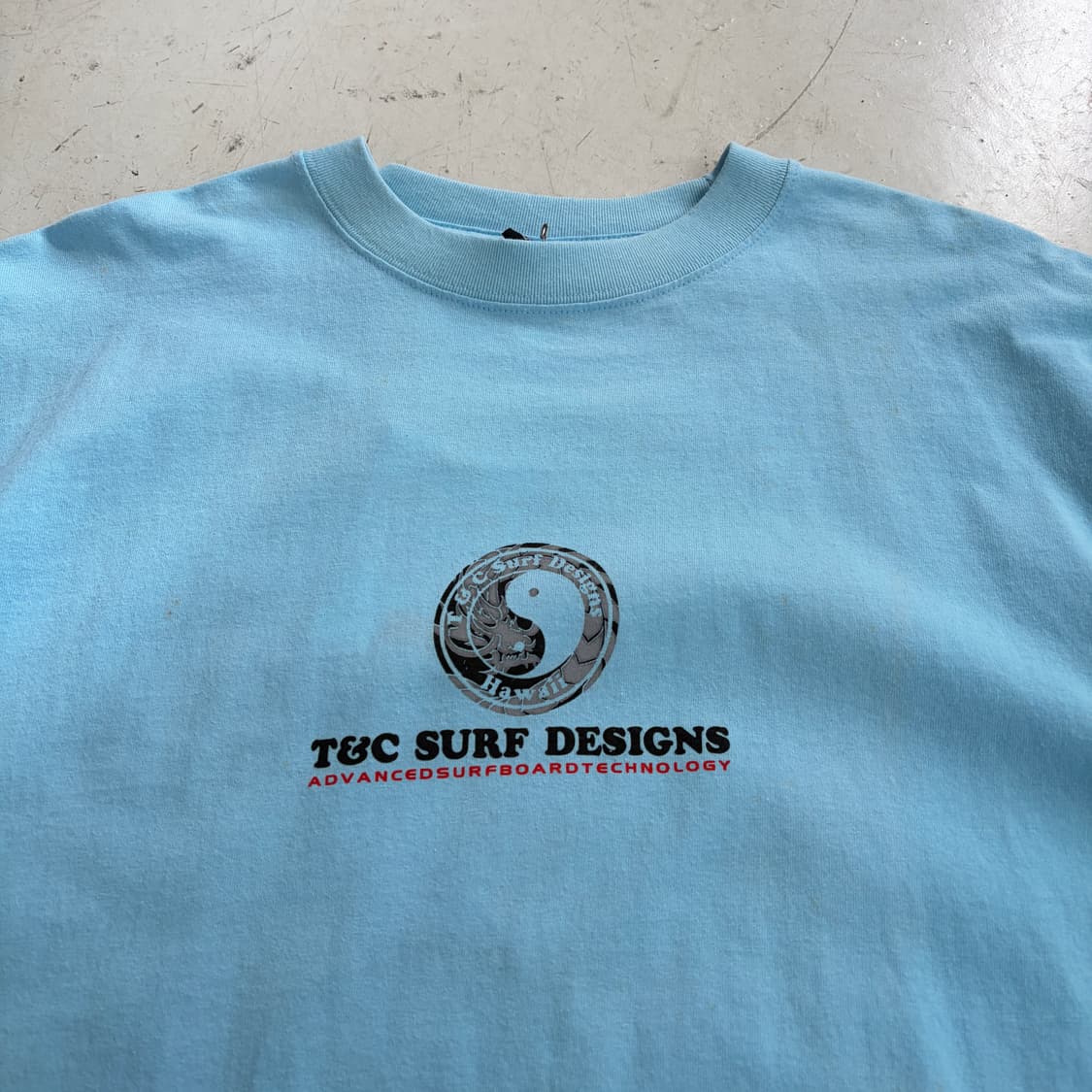 T&C 서프 디자인 빈티지 긴팔 롱슬리브 티셔츠 XL 상품이미지6