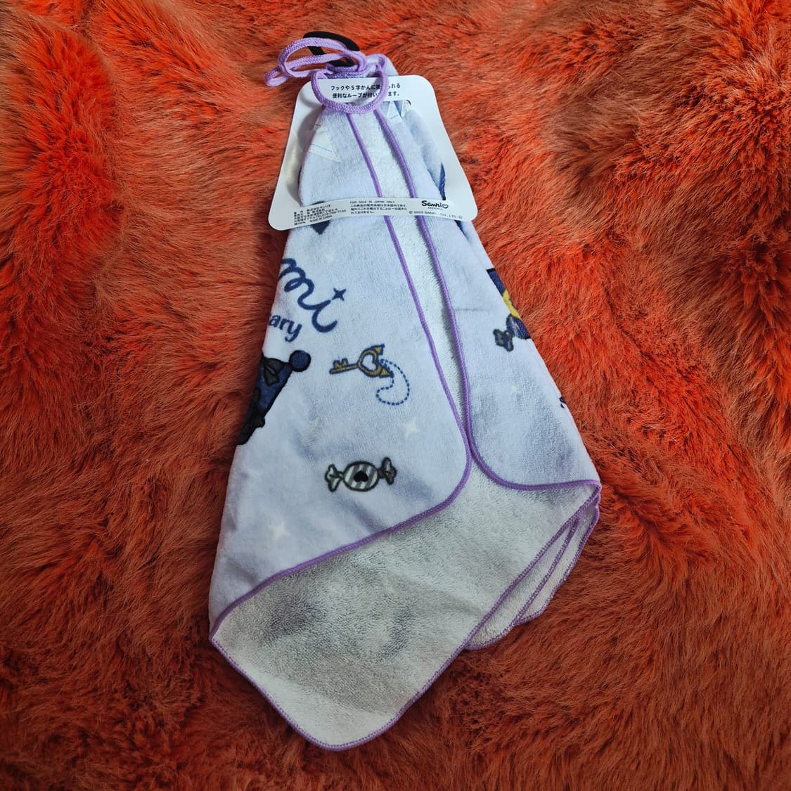 sanrio 쿠로미 20th 고리 수건 3장 세트 새상품 상품이미지3