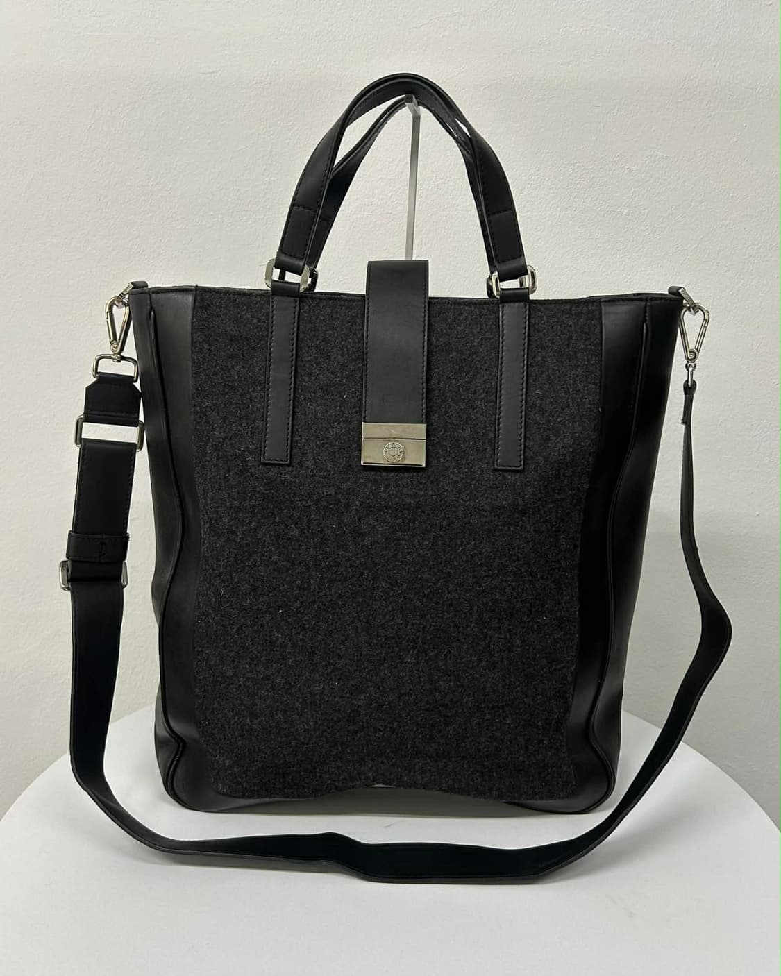 티파니앤코 가죽 울 투웨이 빅 토트백 크로스 겸 숄더백 상품이미지1