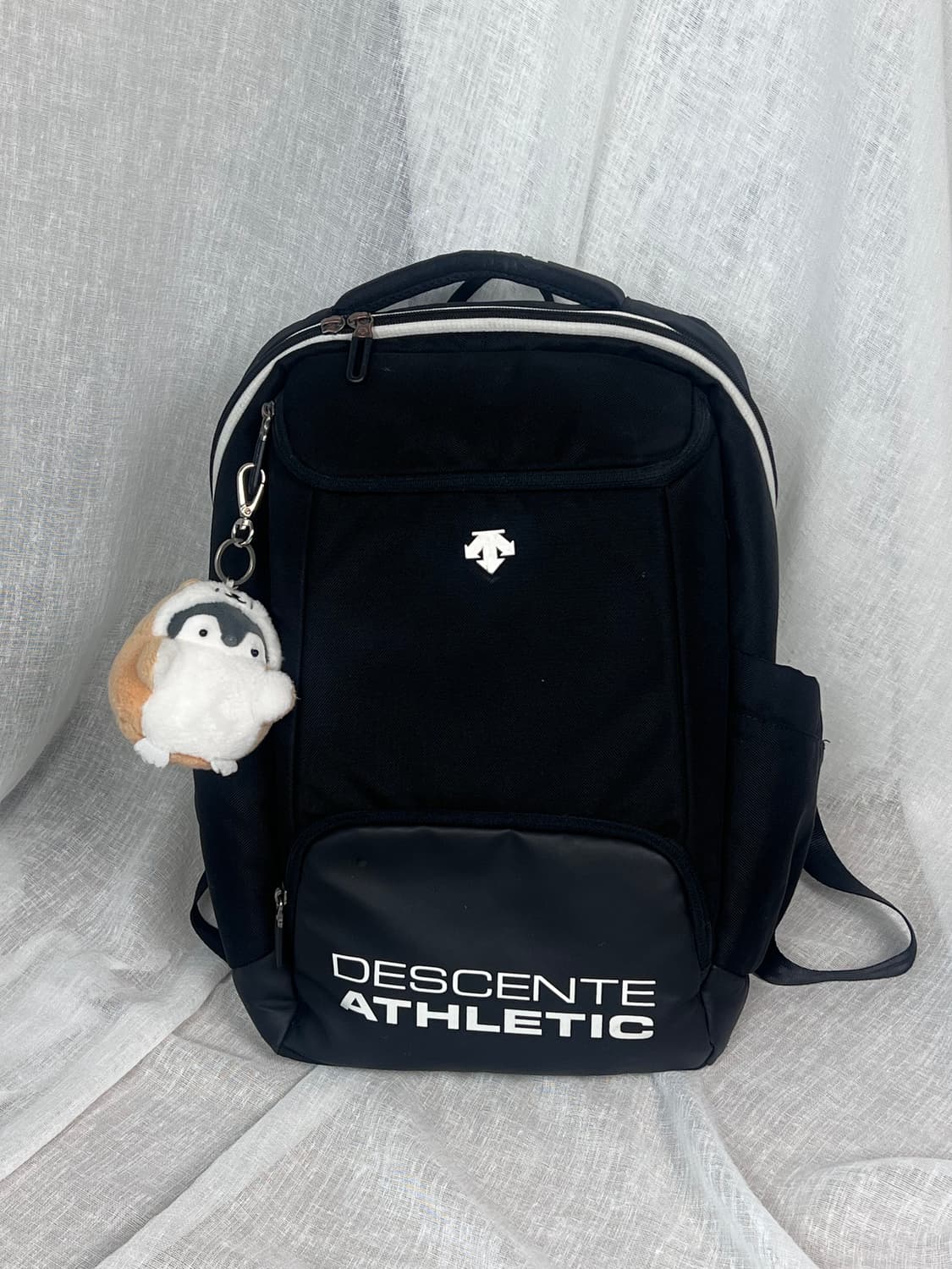 데상트 애슬레틱 백팩 + 보조가방(신주머니)세트 상품이미지4