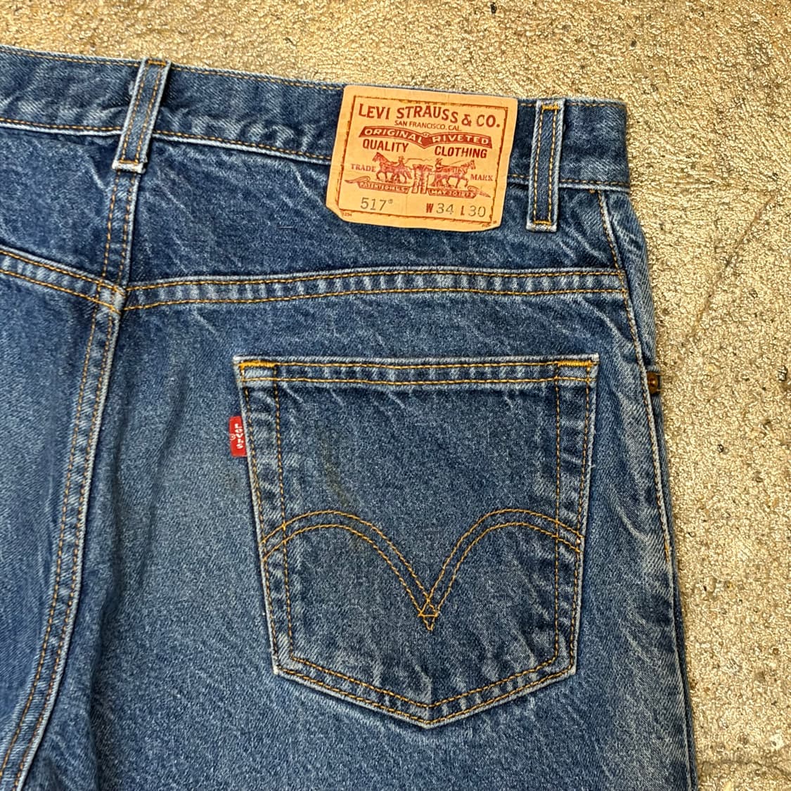 00s 미국 빈티지 리바이스 517 부츠컷 청바지 데님팬츠 상품이미지8