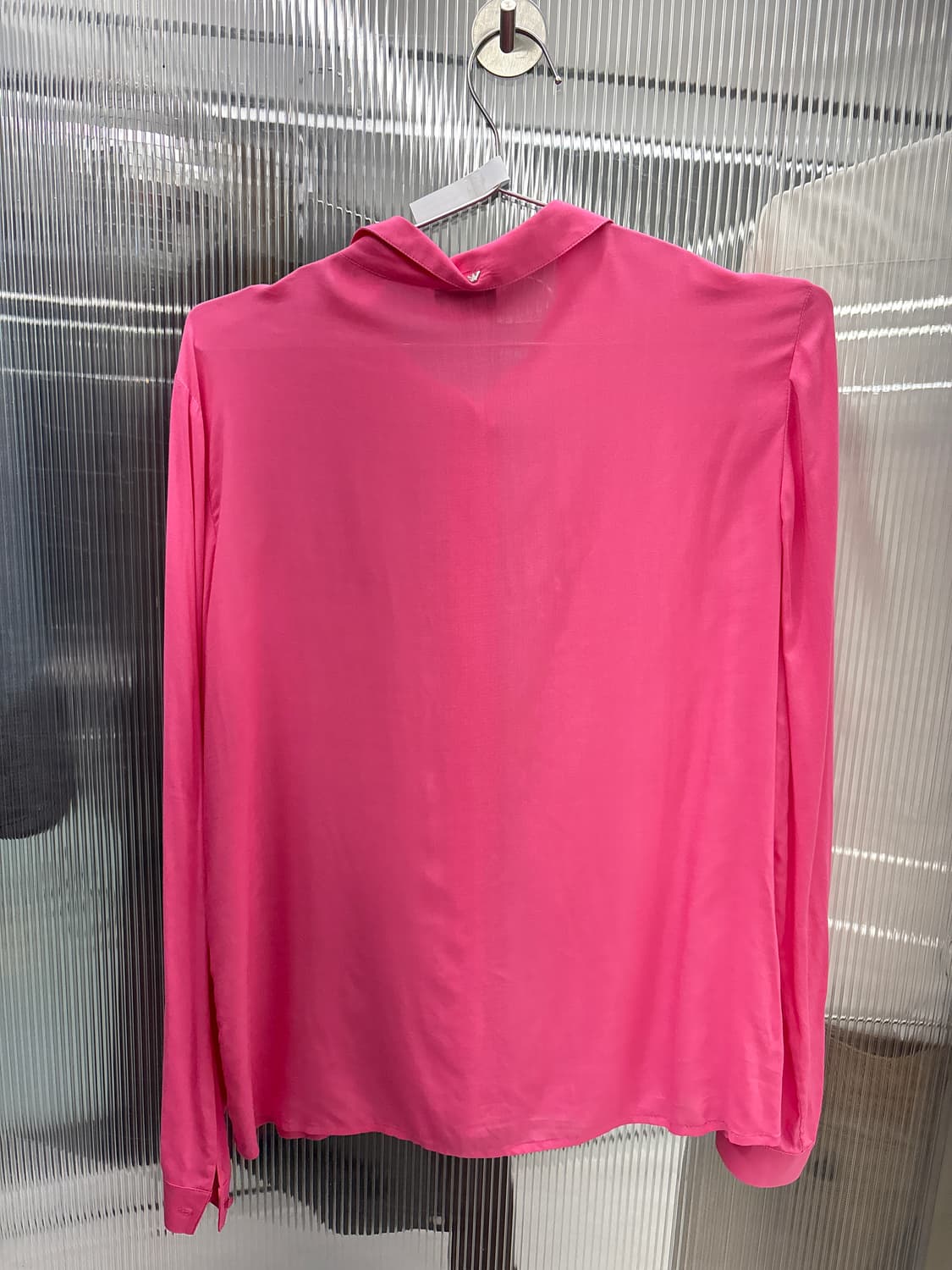 아르마니 진스 핑크 코튼 셔츠 상품이미지5