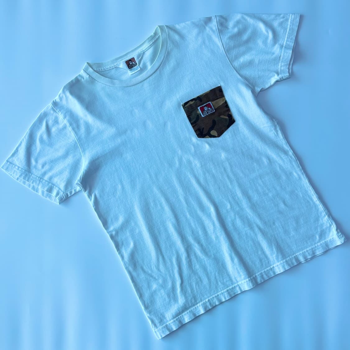 벤데이비스 카모 포켓 로고 반팔 티셔츠 상품이미지1