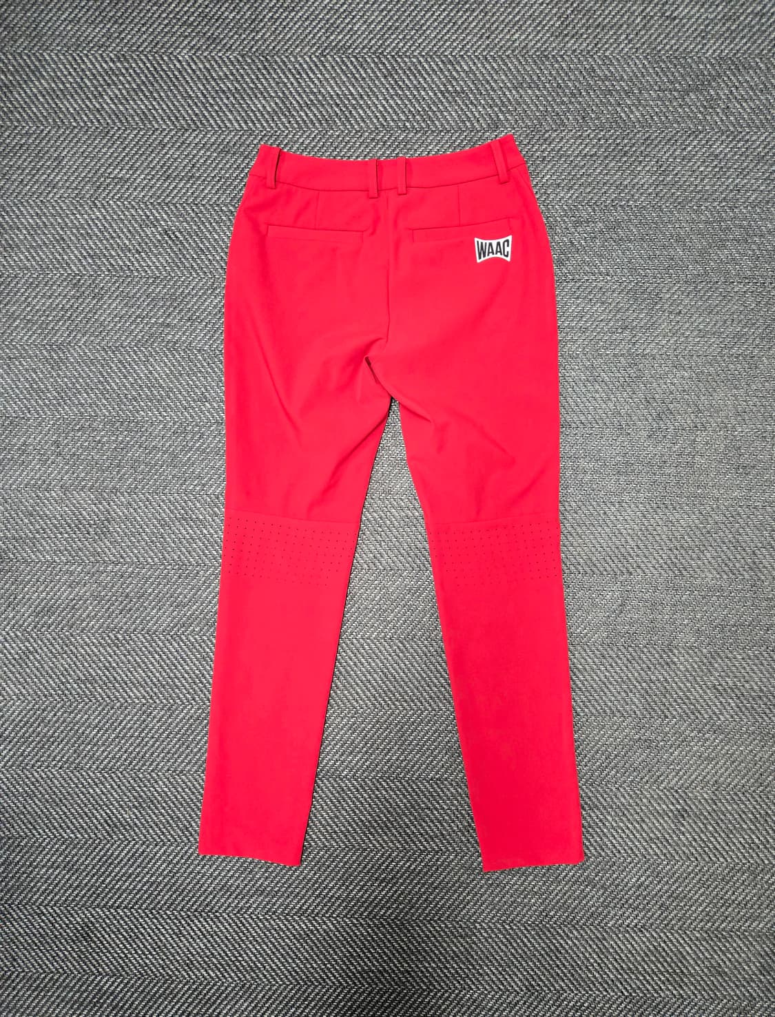 왁골프 WAAC 여성 레드 팬츠 KOREA 로고 상품이미지3