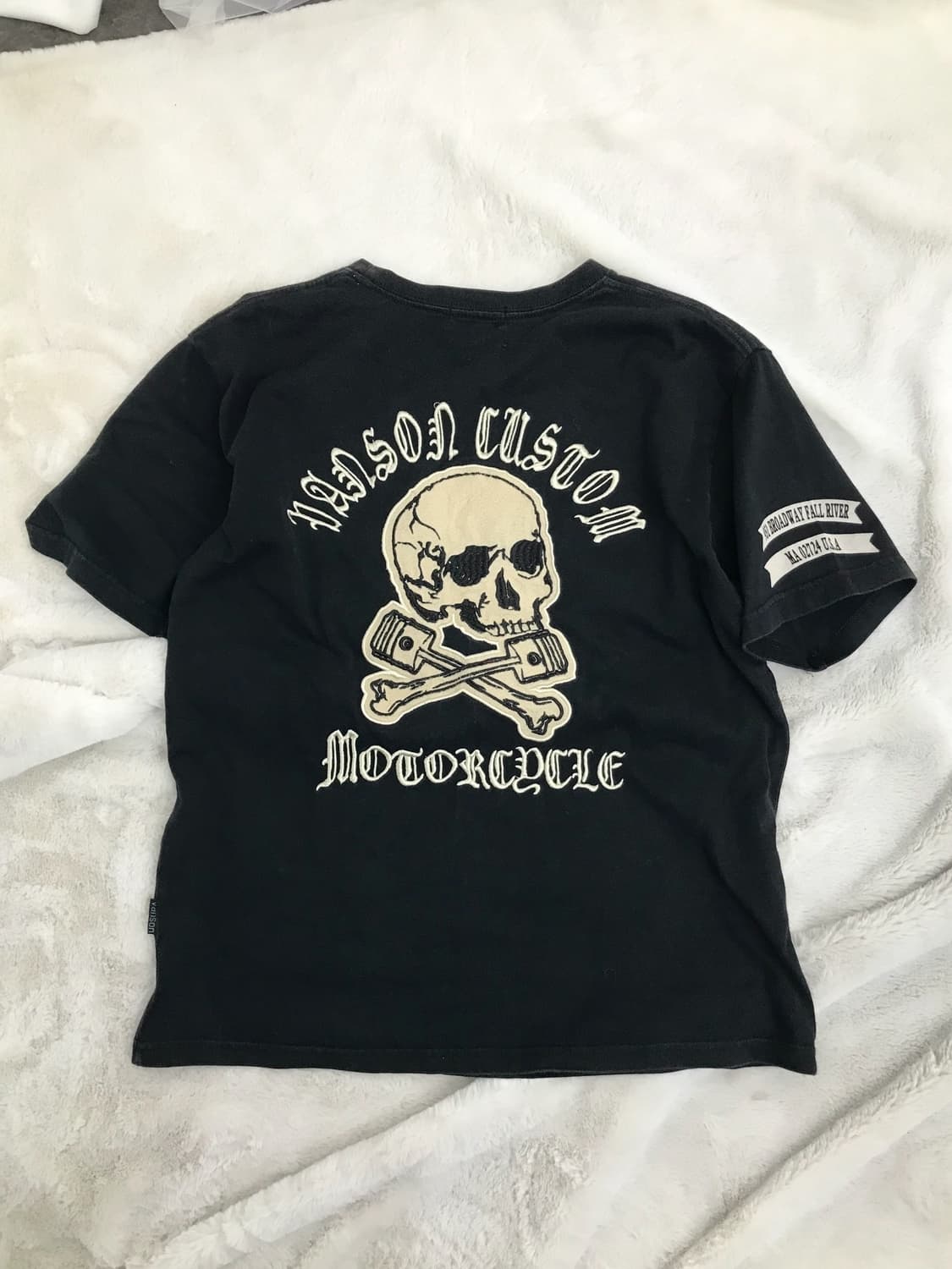 ☠️ 밴슨 크롬맛 스컬 자수패치 반팔 티셔츠 ☠️ 상품이미지9