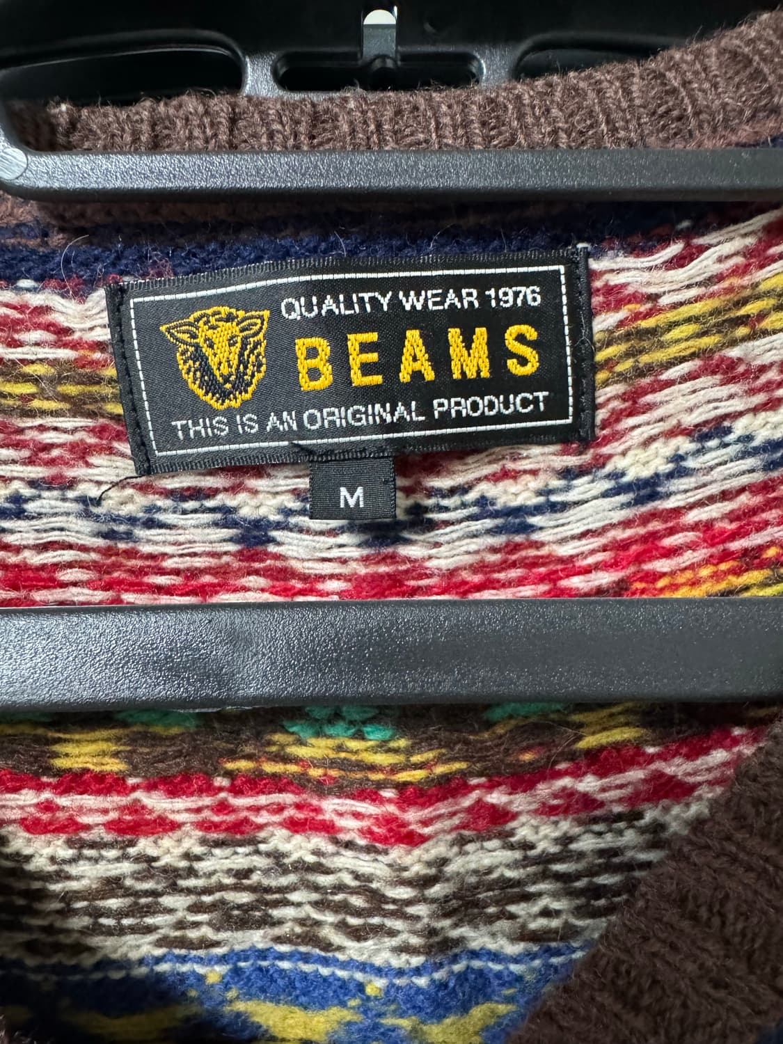 BEAMS 니트 베스트 상품이미지3