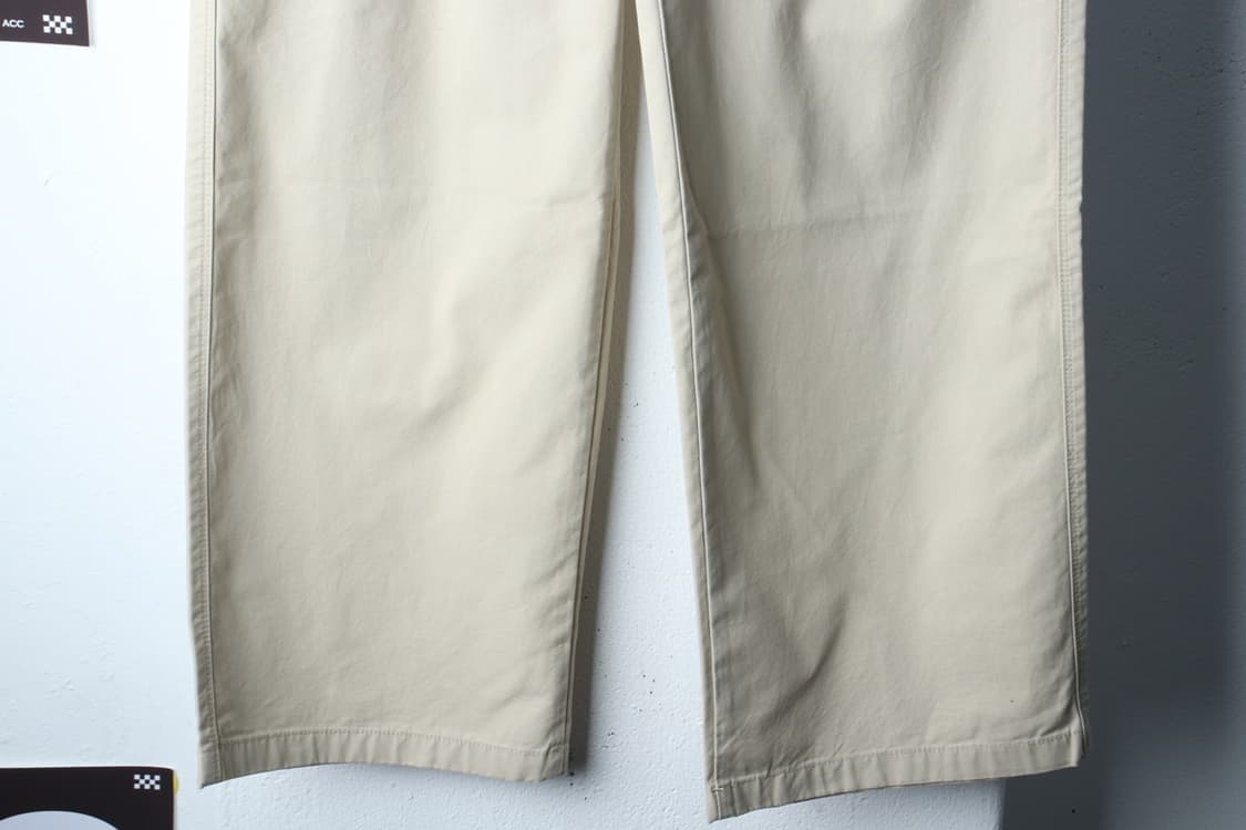 (M) 수아레 면바지 팬츠 새상품 치노 베이지 아메카지-P10059 상품이미지4