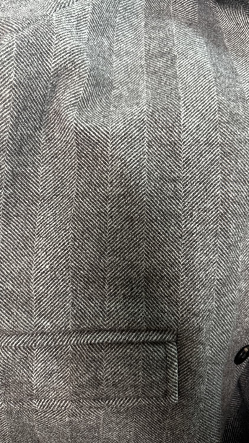 Covernat 헤링본 롱코트 XL(남자) 상품이미지8