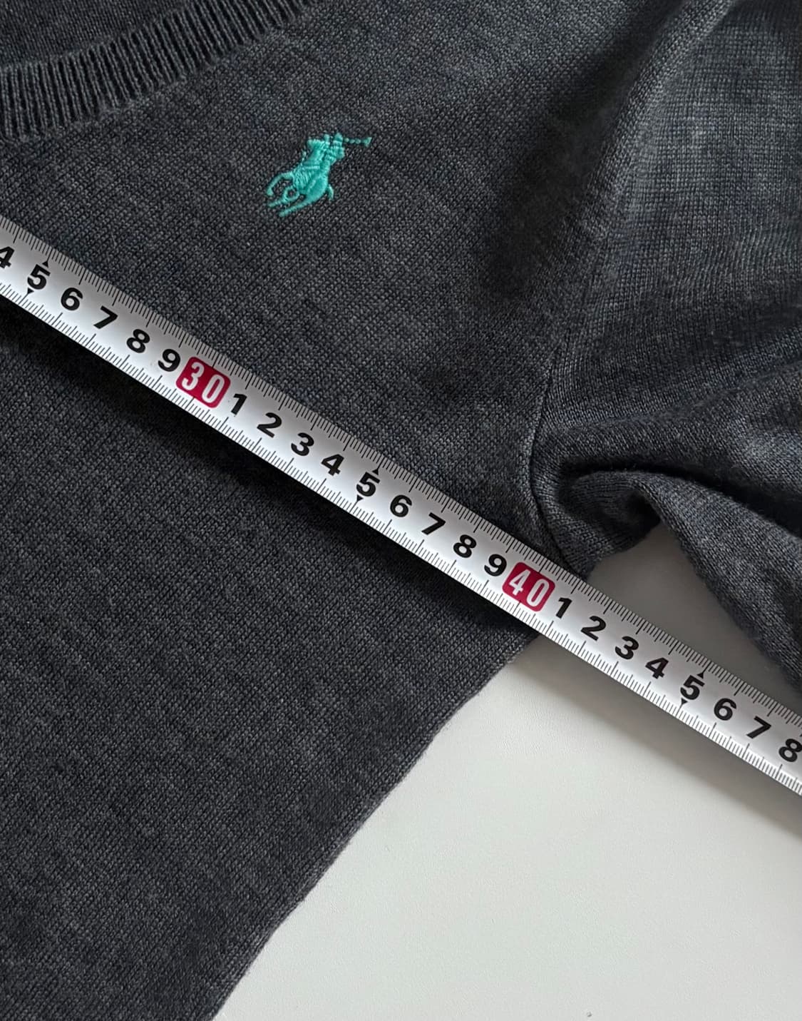 Polo 폴로랄프로렌 그레이 V넥 니트 상품이미지6