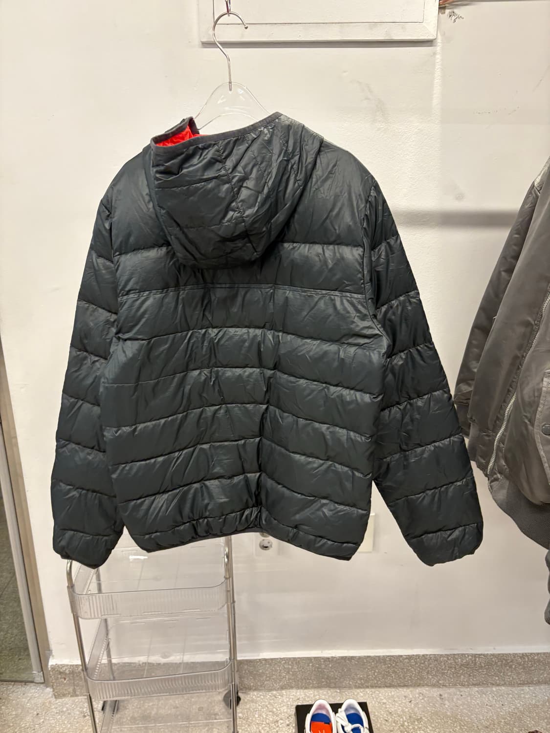 Nike orange logo padding jacket 상품이미지3