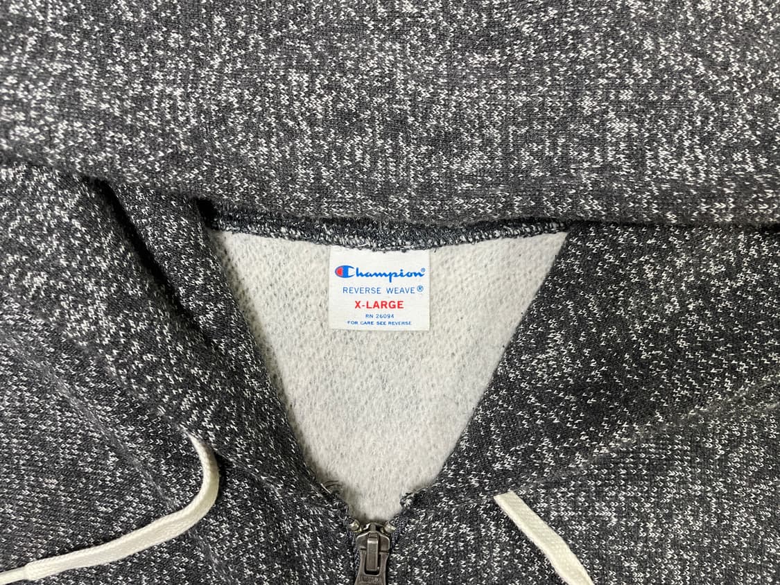 95) 80's 복각 챔피온 X 미키마우스 리버스위브 후드집업 상품이미지4