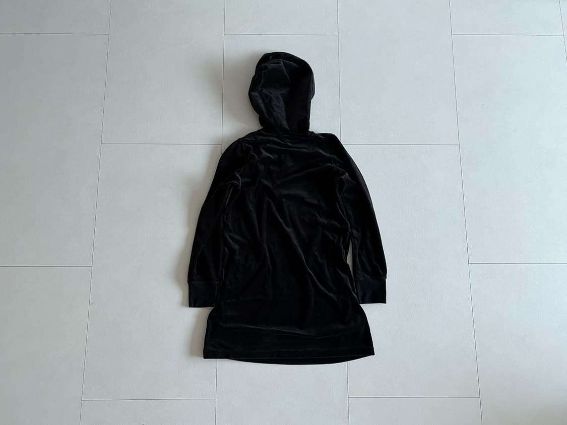 velour hoodie dress 상품이미지4