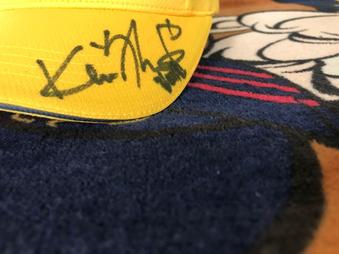 KB금융 스타 챔피언십 골프모자/캡 김예린프로 싸인 상품이미지5