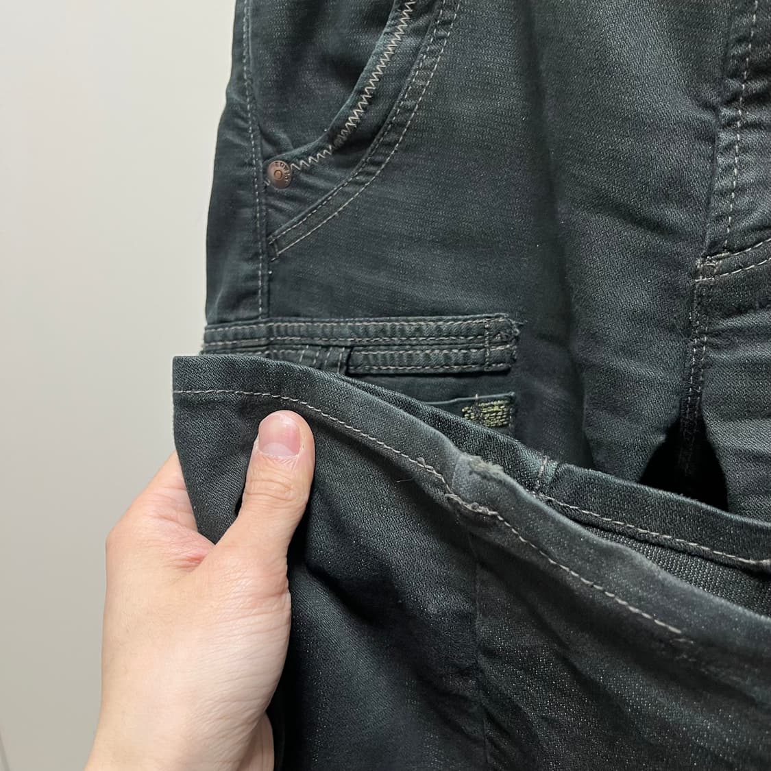 에드윈 입체카고 플레어팬츠 상품이미지6