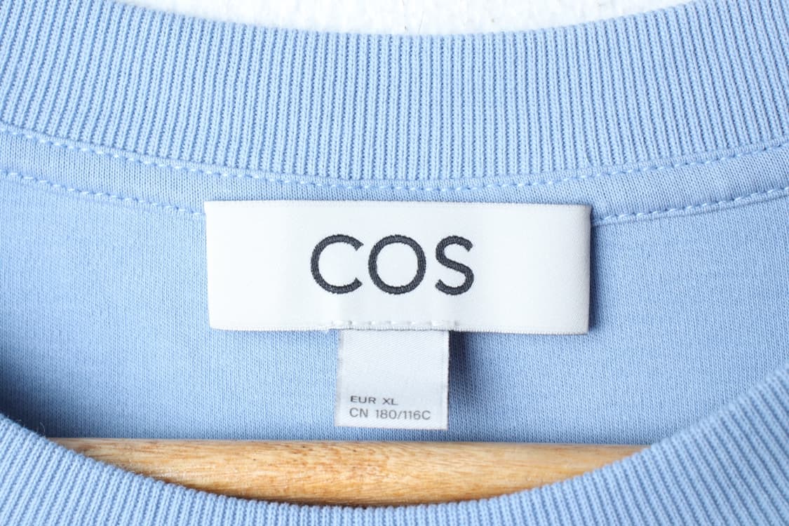 W(XL-2XL) 코스 반팔 티셔츠 빅사이즈 연블루 무지-H33072 상품이미지5