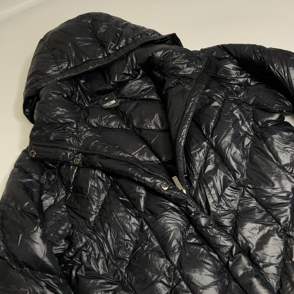 노스페이스 경량 롱패딩 M 상품이미지3