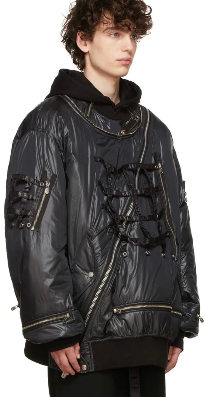 더 솔로이스트 21aw 스페이스 플라이트 봄버 자켓 상품이미지3