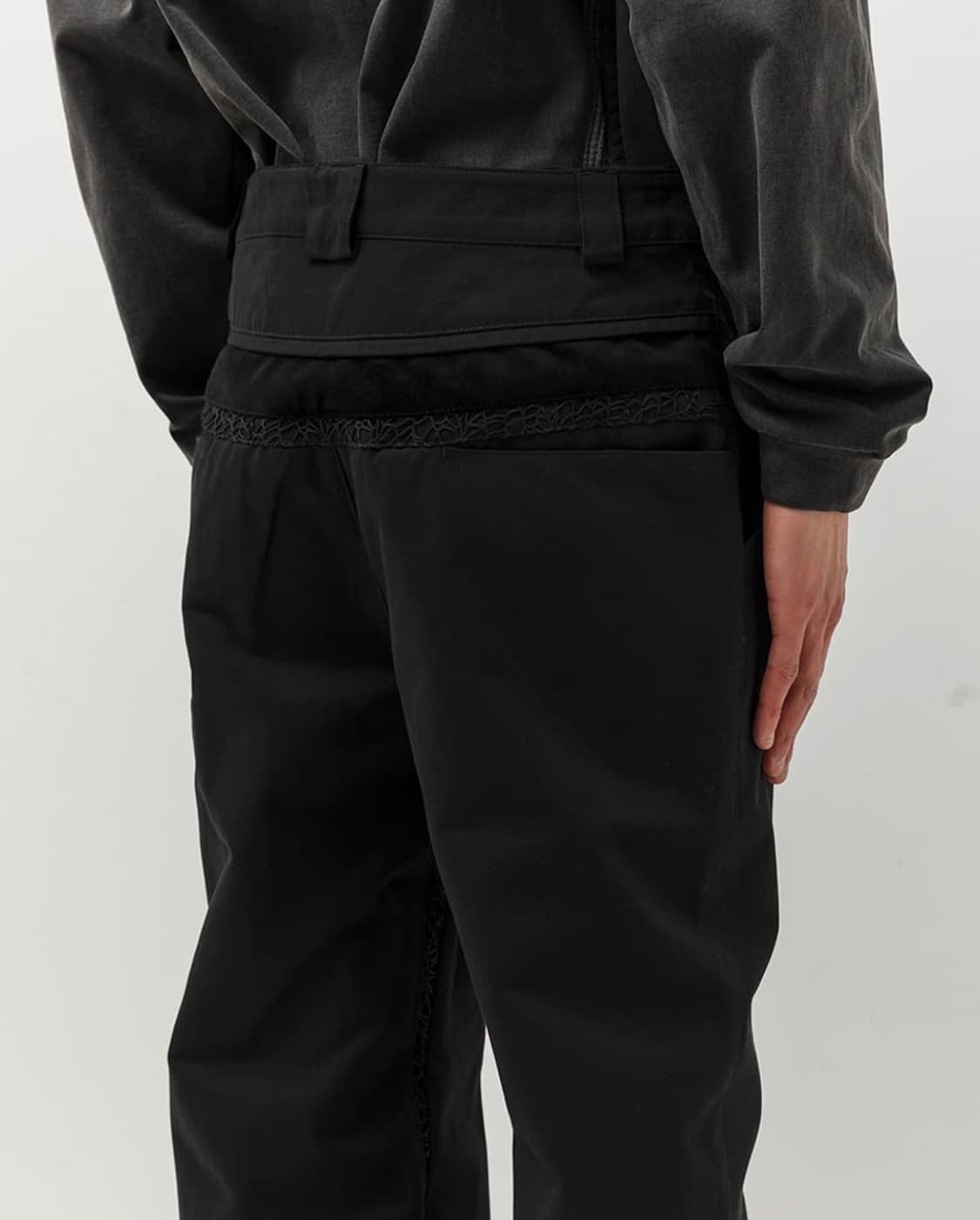 엑슬림 EP.3 02 TROUSERS BLACK 상품이미지5