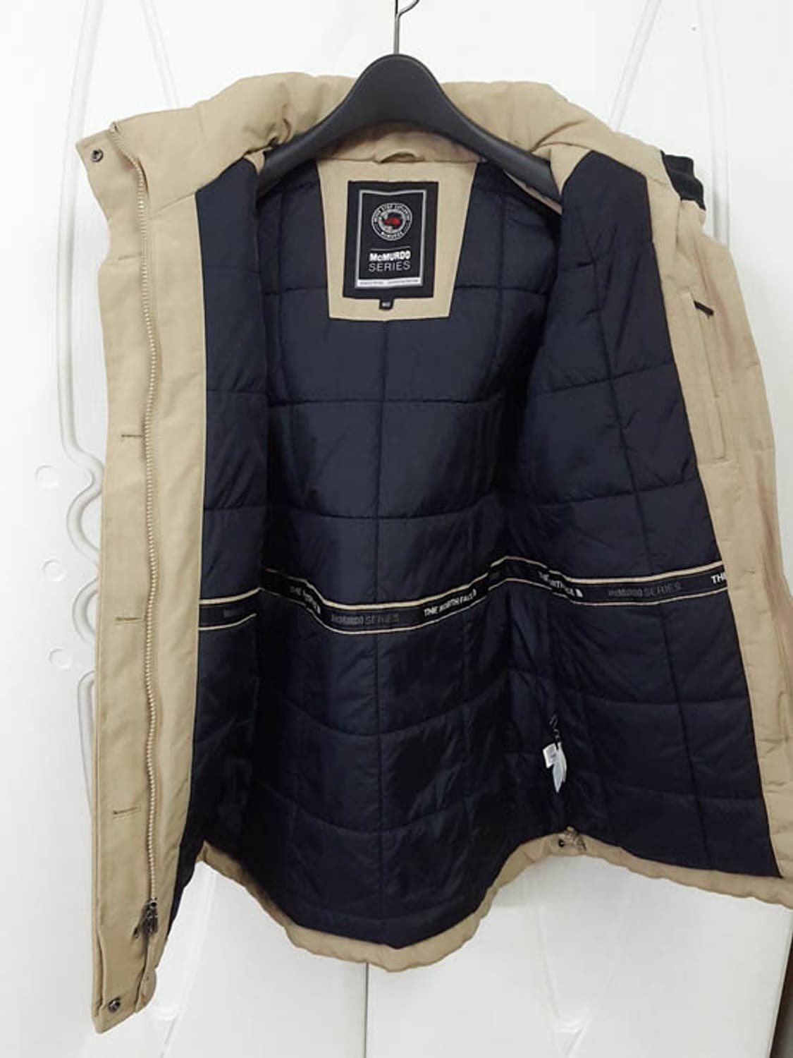 노스페이스 여성 겨울 자켓 베이지 XS 상품이미지7