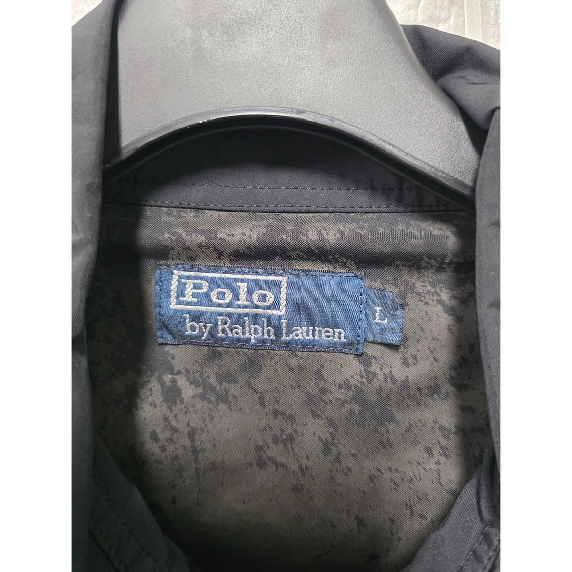 택포// 폴로 랄프로렌 블랙 바람막이 자켓 L 상품이미지2