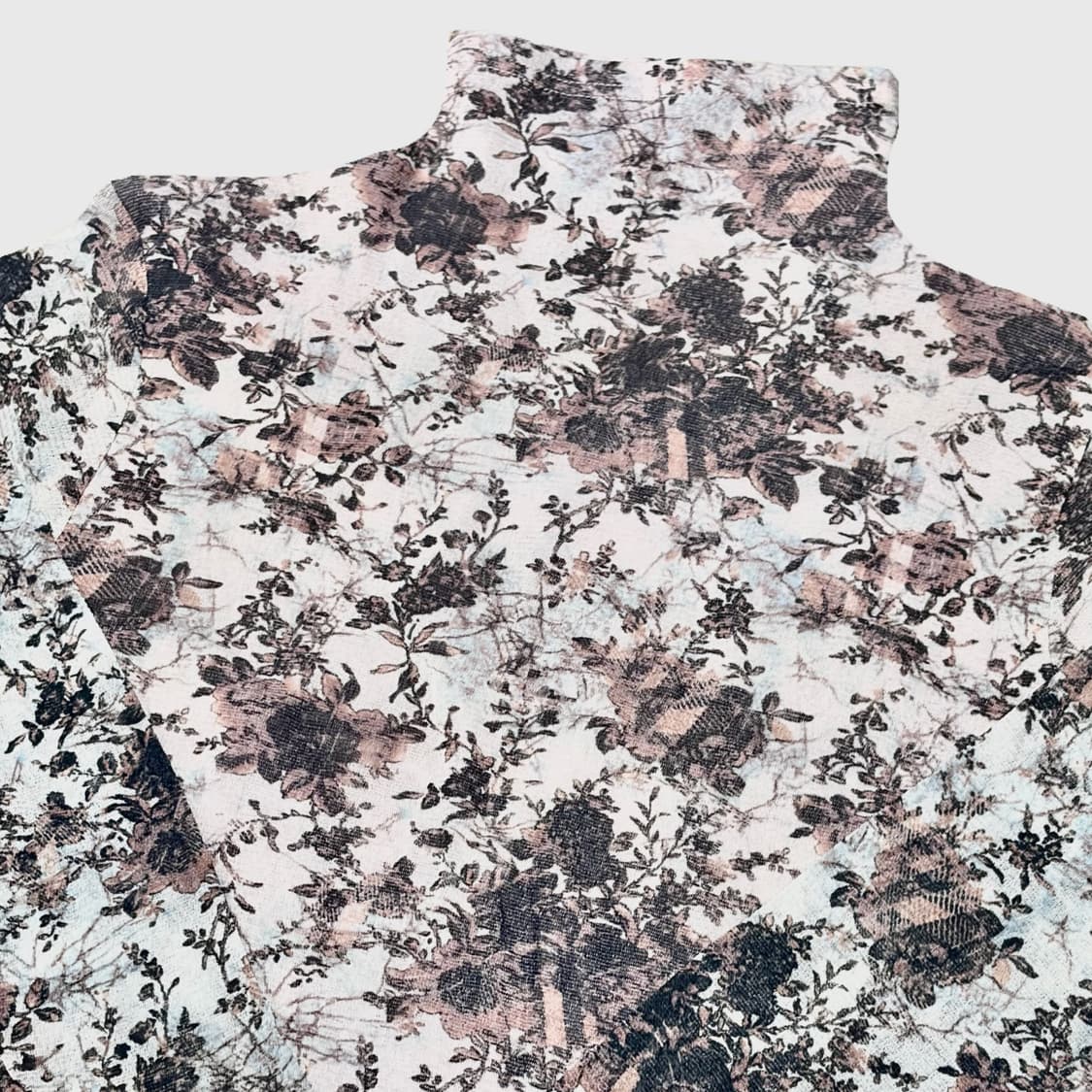 플라워패턴 7부 롱슬리브 상품이미지2