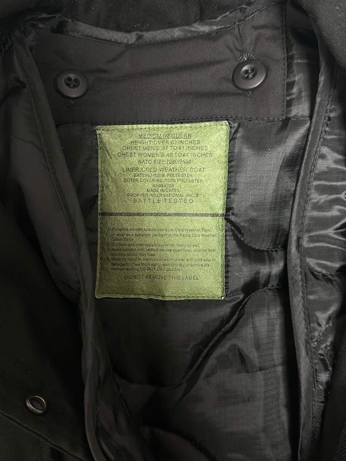 PROPPER 프로퍼 m-65 필드 자켓 상품이미지4