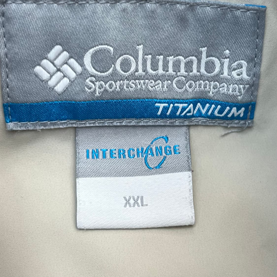 콜롬비아 티타늄 남성 바람막이 (XXL) 내피X 상품이미지3