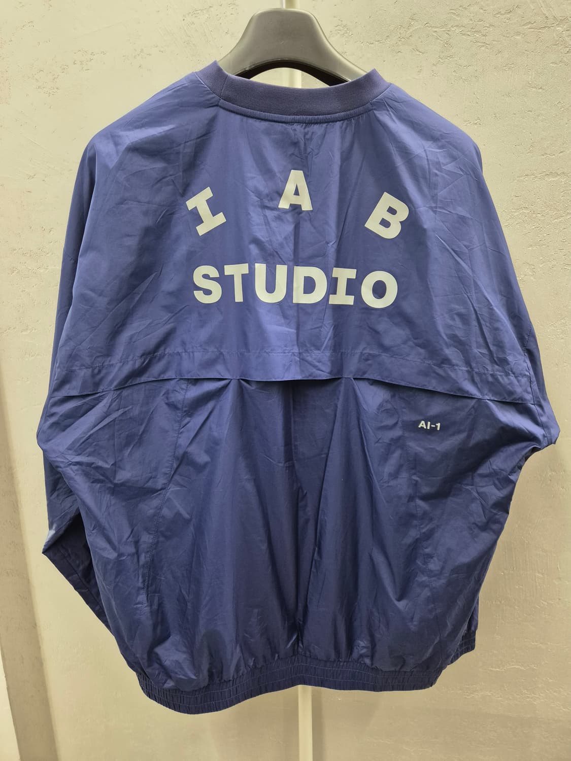 아식스 IAB STUDIO 바람막이 XL 네이비 상품이미지3