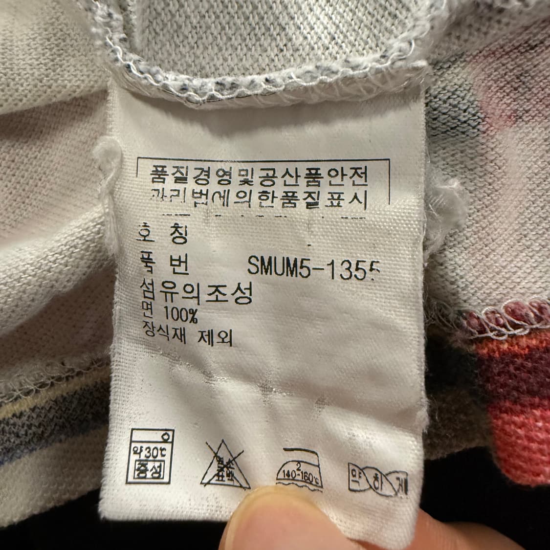 폴로 랄프로렌 일본 빈티지 체크 카라 빅포니 PK 반팔 티 상품이미지5