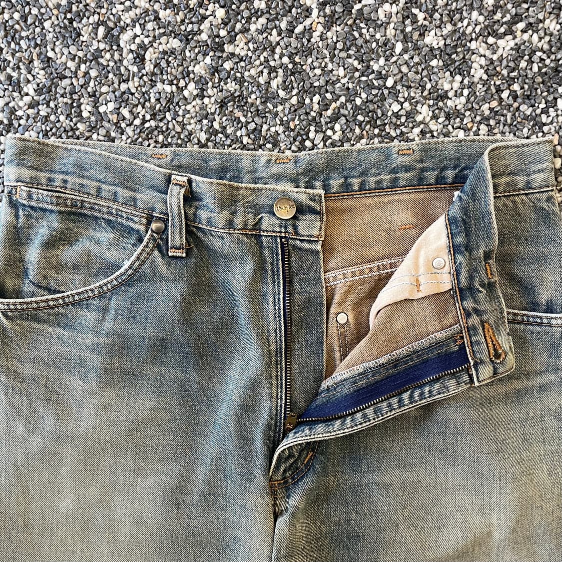 90s 랭글러 재팬 셀비지 데님 made in JAPAN (32) 상품이미지3