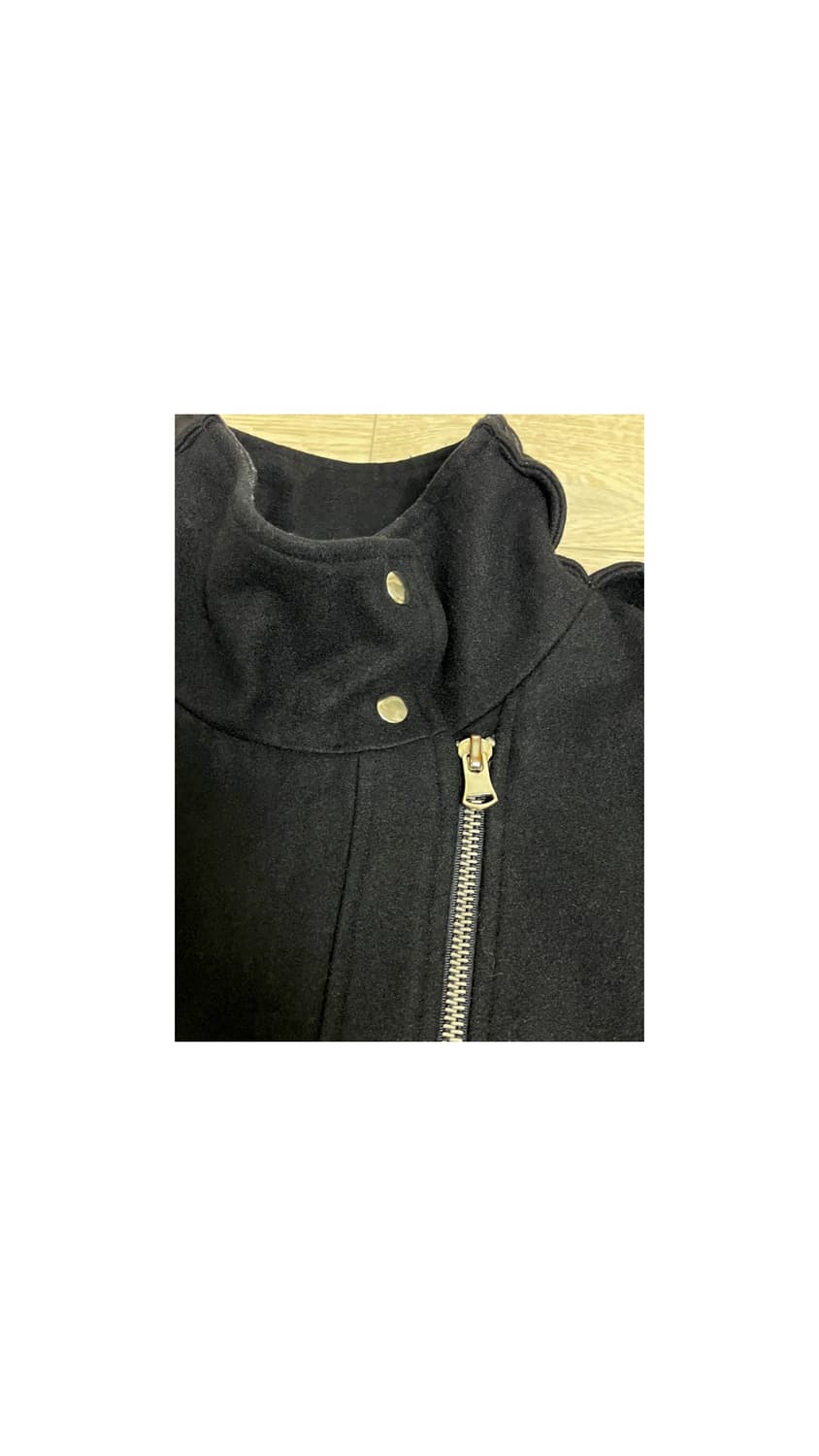 Diagonal Black Jacket 상품이미지4