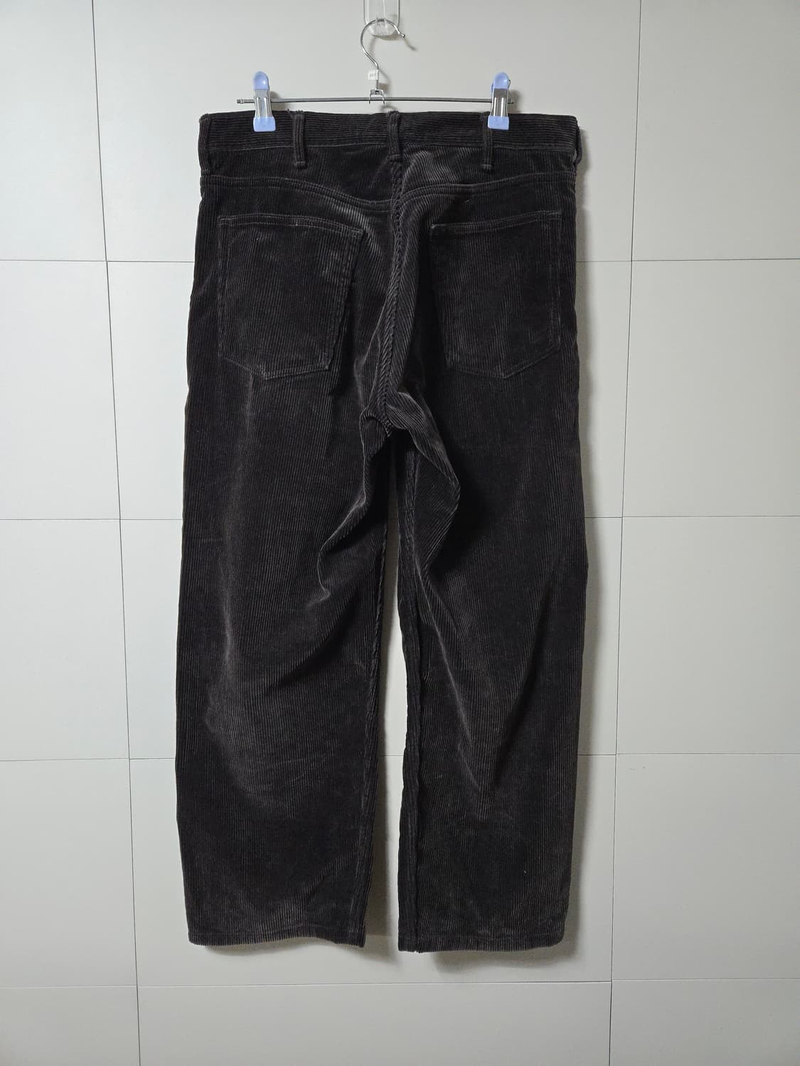 오라리 코르듀이 팬츠 다크 브라운 사이즈 3 (실측참조) 상품이미지3