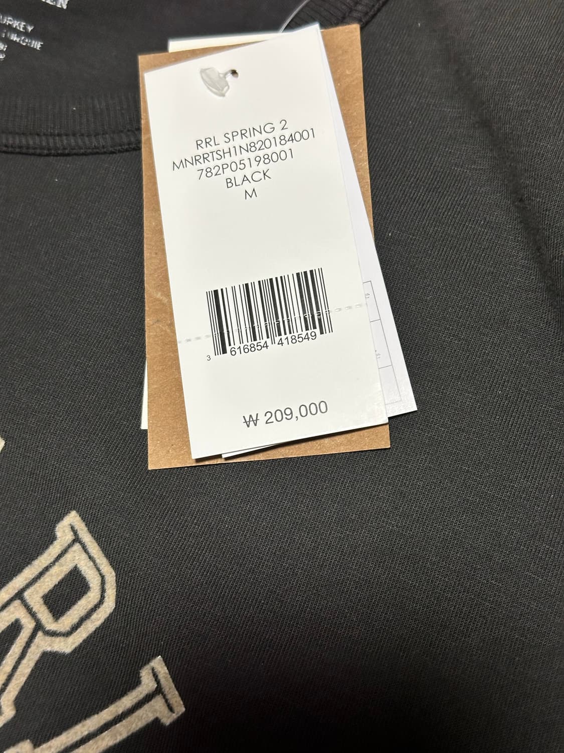 RRL 독수리 반팔티셔츠 새상품 M 상품이미지3