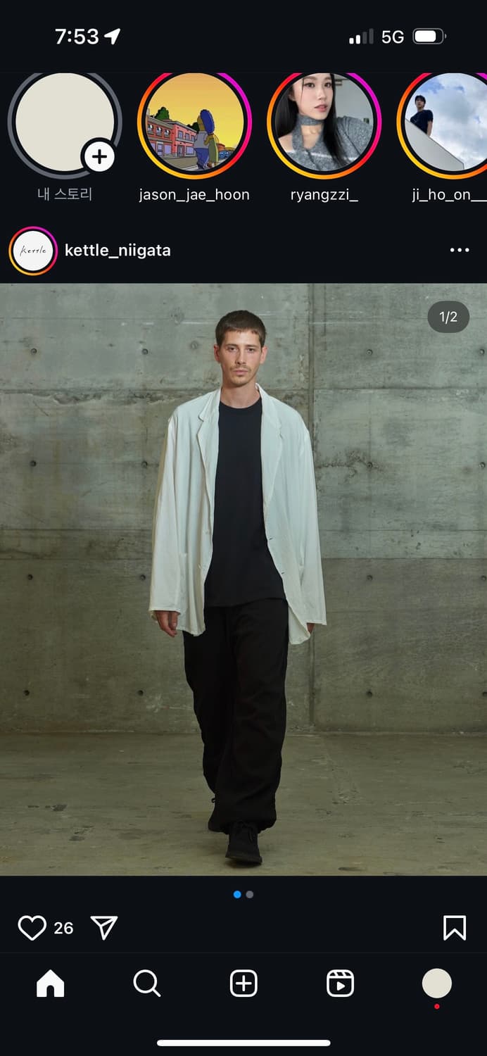 26ss comoli 코모리 카디 코튼 자켓 3 상품이미지4