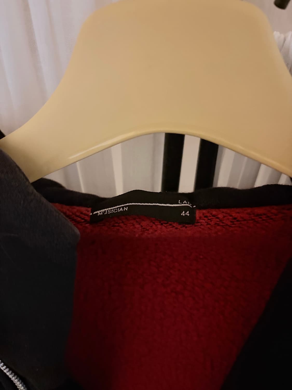 라드 뮤지션 비대칭 후드집업 상품이미지3